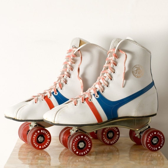 Roller Derby Street ROLLER SKATES size 8 by talynvintage on Etsy