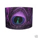 Purple Peacock Feather Print Lampshade