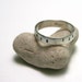 This Too Shall Pass Ring Sterling Silver Stamped size 13