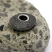 Silver Riveted Beach Stone - Grey Stone With Big Silver Rivet - Anda Three