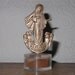 vintage religious statue Medjugorje statue relic soil dirt of Medjugorje