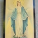 Vintage S Wooden Virgin Mary On Snake Wooden Wall Plaque