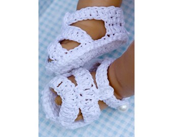 Cheryls Crochet Classic Crocheted B aby Sandals PDF Pattern ...