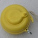 Vintage Yellow Lustro Ware Plastic Retractable Clothesline