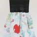 Vintage The LITTLE MERMAID Disney Party Dress Bow MEDIUM