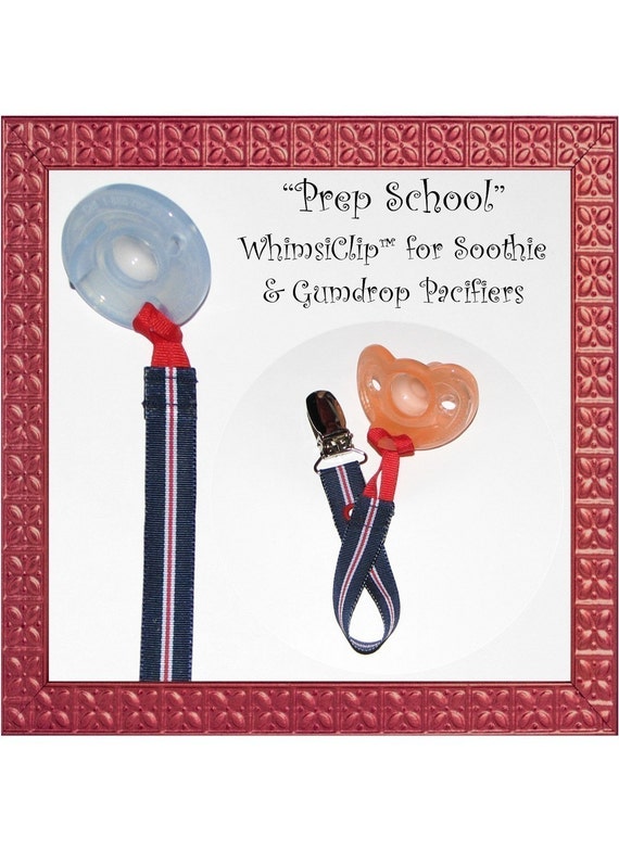 PREP SCHOOL WhimsiClip for Soothie/Gumdrop by WhimsicalDragonfly