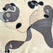 Silk Mini-scarf - Organic design
