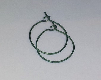 Hoop Earrings Titanium