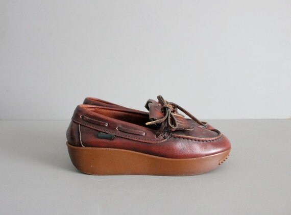 bass platform loafers