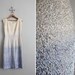 1960s vintage ombré sequin wiggle dress