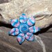 Lampwork Glass Button