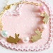 Bunny Pastel Charms Bracelet