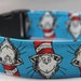 Custom Dog Collar - Cat in the Hat