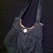 Medium Denim Purse with Reclaimed Vintage Fabric Lining