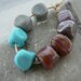 Glass Nuggets Lampwork Glass Beads Handmade