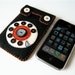 Phone iPhone 3G case No.29 (black\/orange)