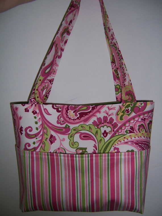 Aivilo Tote Bag easy PDF Purse Sewing Pattern 4 Sizes to