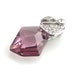 RESERVED Swarovski Cosmic Necklace Sterling Silver Antique Pink
