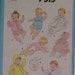 Newborn Layette Sewing Pattern UNCUT