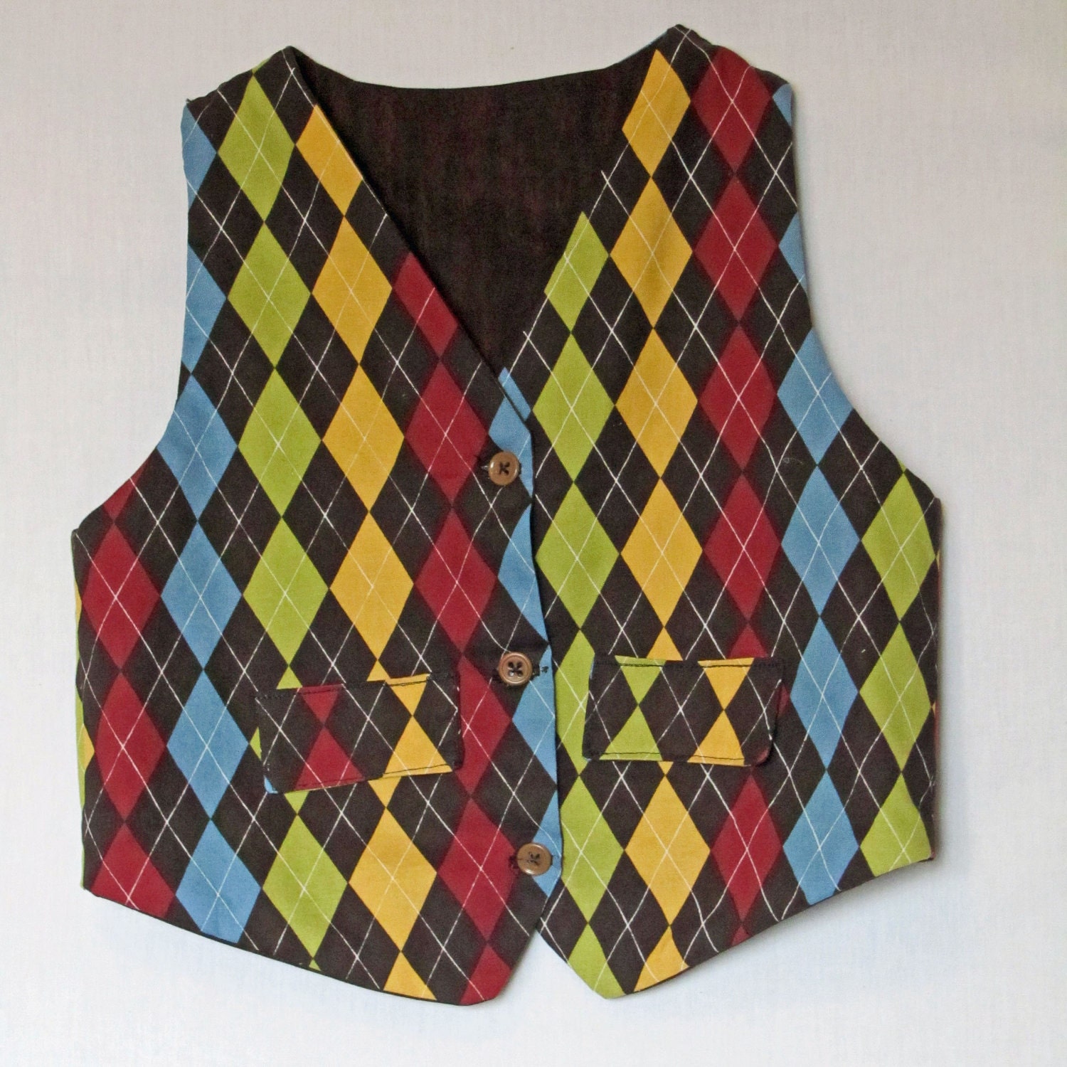 Gents and Ladies Reversible Vest Sewing Pattern PDF epattern.