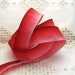 French Wired Ribbon Rose Red Ombre 3 yds 1-1/2 inches wide