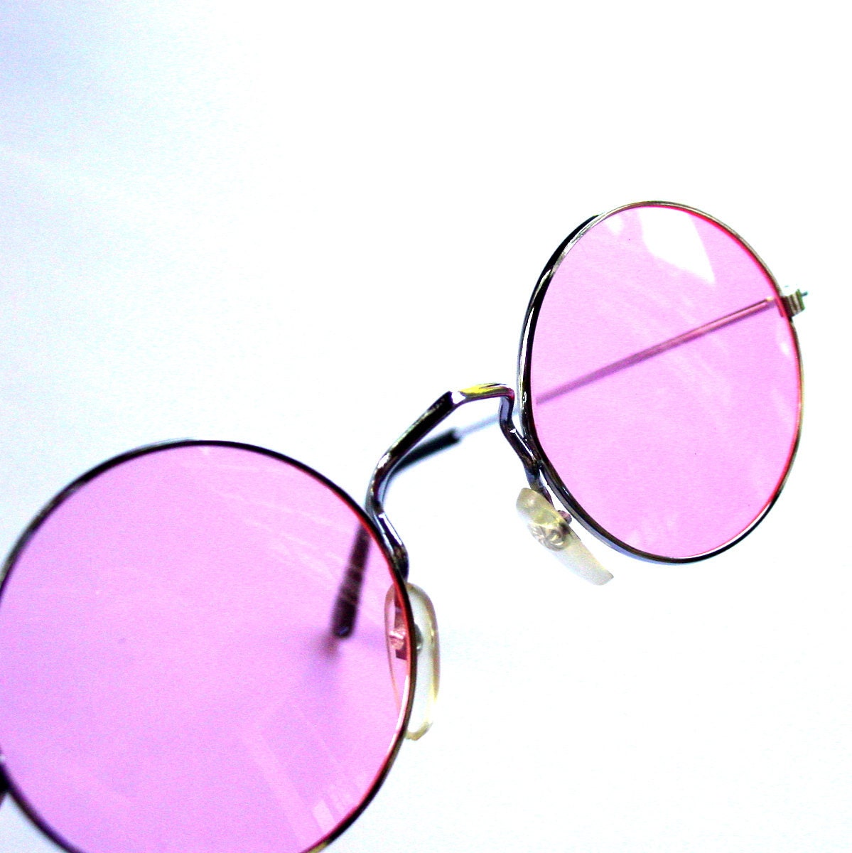 A Rose Colored Glasses Vintage Wire Rimmed Sun Glasses The