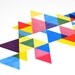 Process Color Triangle Print