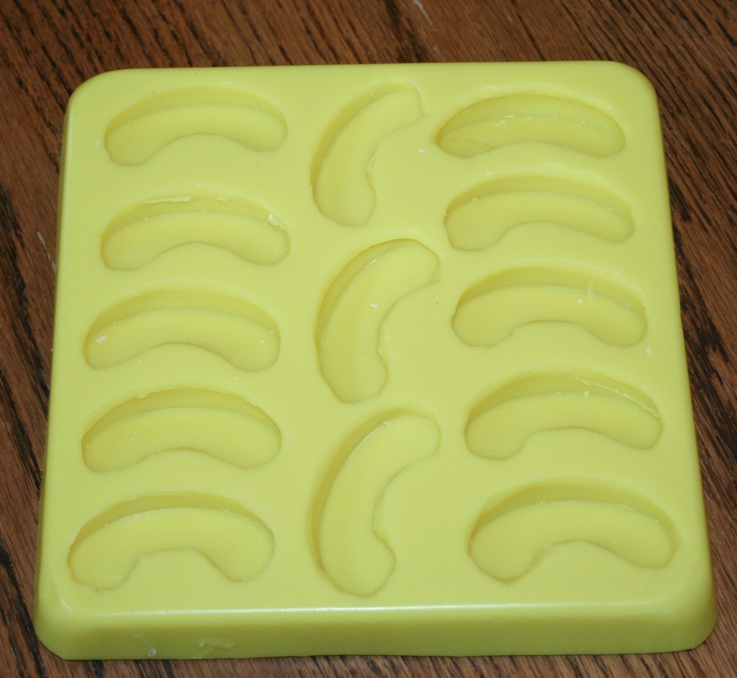 Large Apple Slices Silicone Embed Mold Candle Supplies