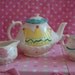 Princess Personalized Little Girl's Tea Set Handpainted