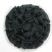 Large Chiffon Rosette with TULLE in BLACK : Headband and Wearable Fashion Supply