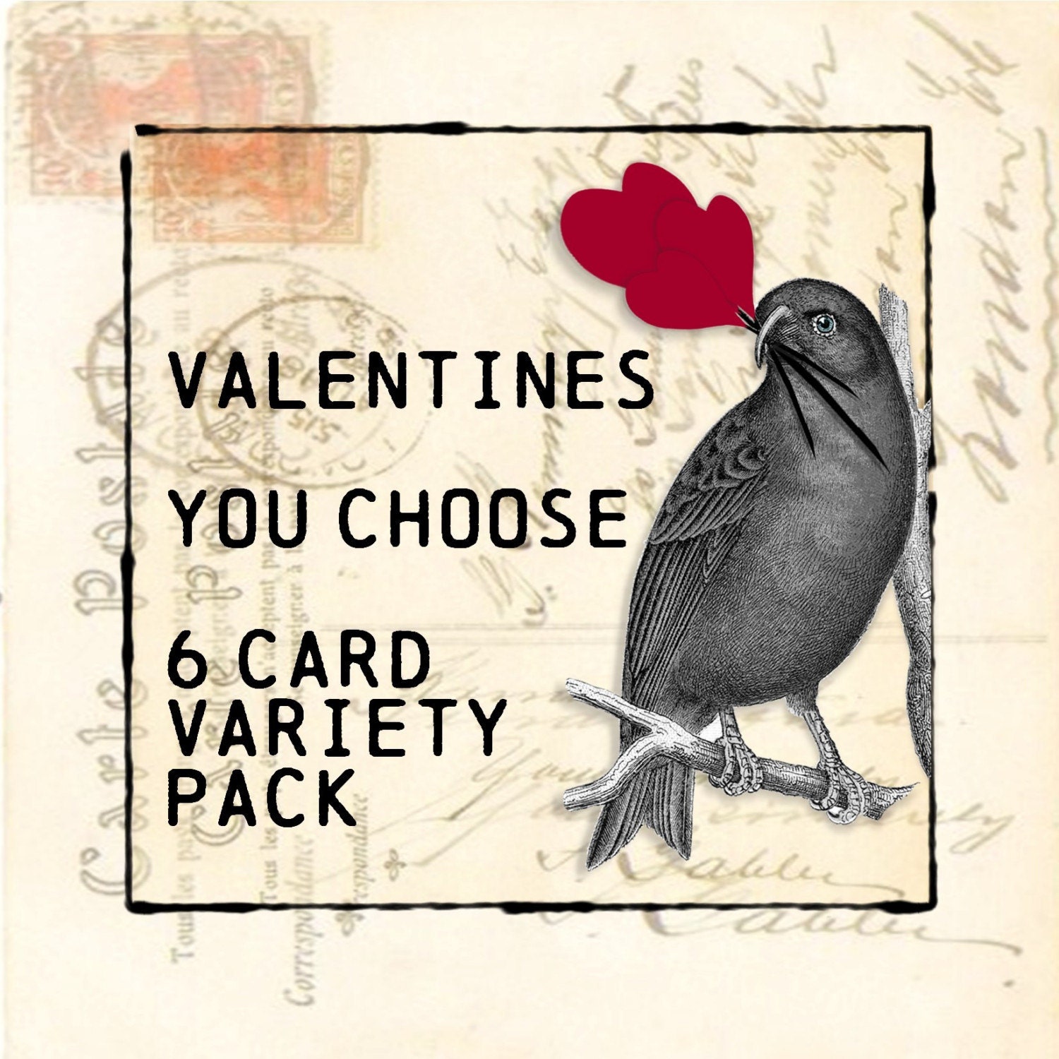Awesome 100 Valentine Card Packs