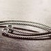 Bali Sterling Silver 27mm Oxidized Twisted Marquis Ear Wire : 1 pair