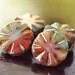 Bramble Czech Glass Chunky Bead 18mm Picasso Coin : 4 pc
