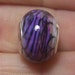 Lampwork Bead -Twisted Purple Rose- Pandora/Troll beads Style SRA S105
