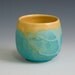 Turquoise cup