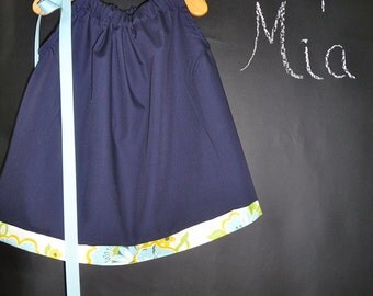SAMPLE - Pillowcase Dress or Top - Heather Bailey - Will fit Size 6 month up to 4T - by Boutique Mia and More - Ready To Ship