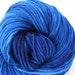 Aran weight NYS Wool - Hand Dyed - Cobalt