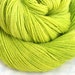 Hand Dyed Angora Silk Laceweight Yarn - Absinthe