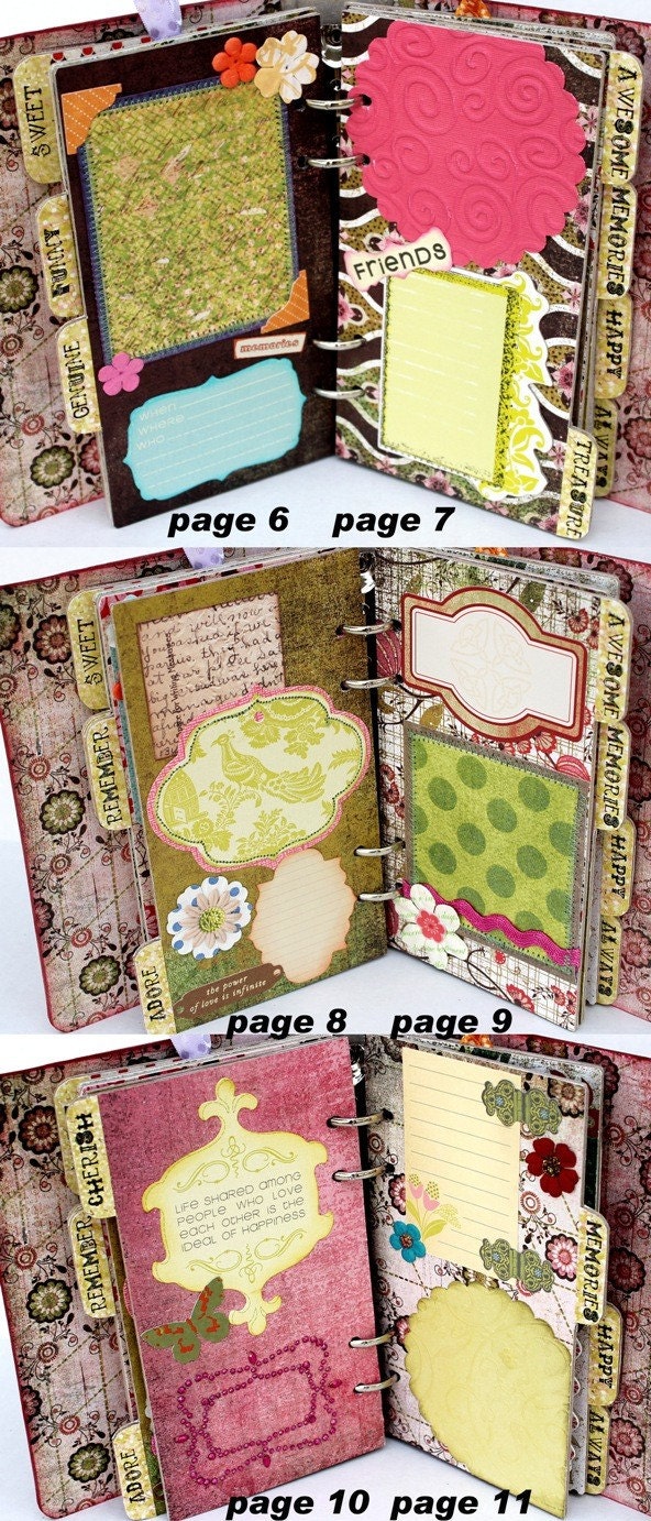 BLISS Chipboard Binder Scrapbook Album