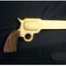 Walking cane gun wood Colt 45 pistol revolver