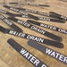 Metal Tag Water Drain Assemblage Altered Art You get 3