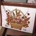 Reduced Vintage Enid Collins of Texas Purse Bittersweet basket Floral Harvest Basket Jeweled bag tote