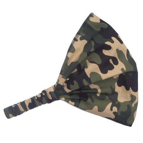 camo bandana headband