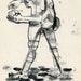 Footy Prints (original drawing, 2012)