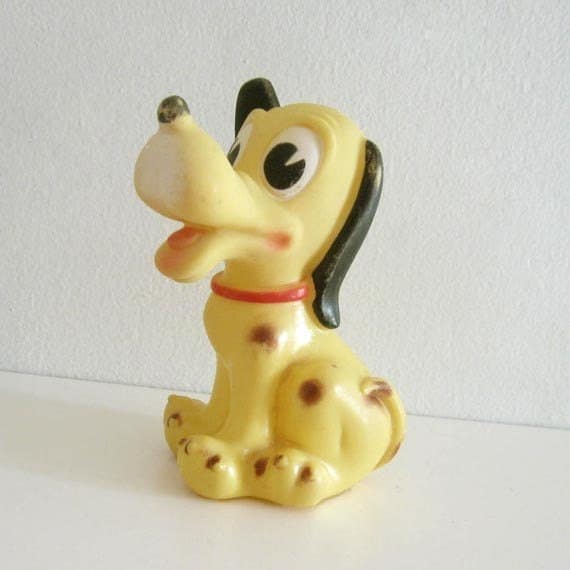 vintage pluto stuffed animal