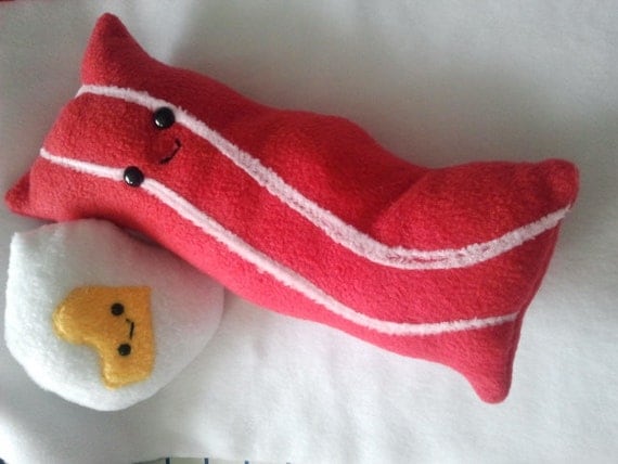 plush bacon