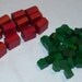 Monopoly Wood Hotels and Houses Wood Game Pieces