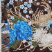 Oriental Quilted Wall Hanging, "Resplendent"