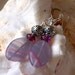 Amethyst and Lilac Earrings