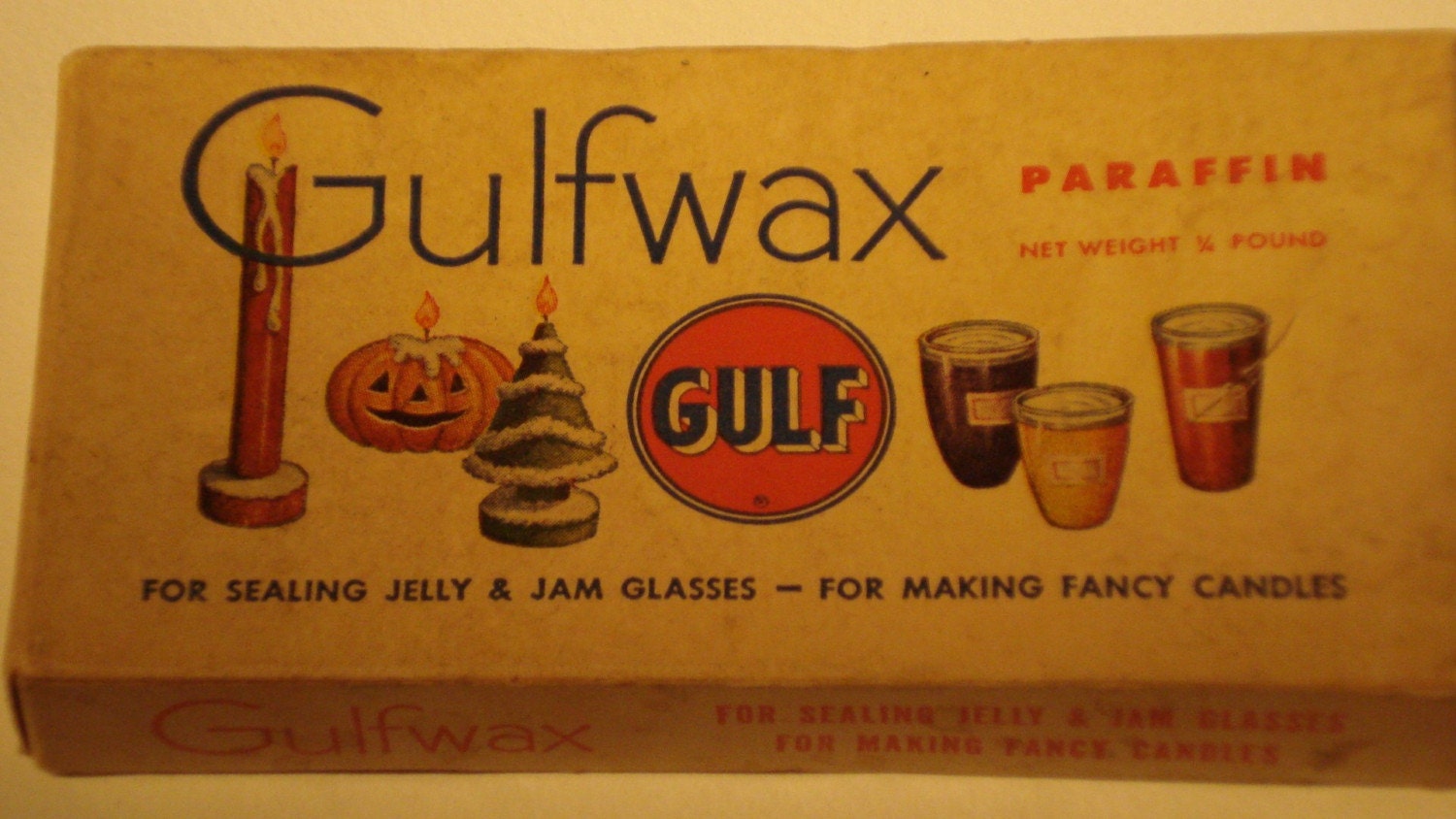 Gulfwax Paraffin For sealing Jelly and Jam by OvertheMonStudio